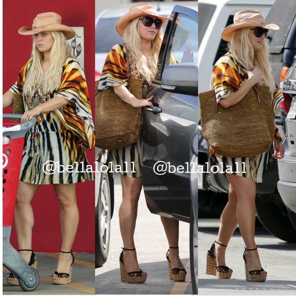 AUTHENTIC GUCCI RESORT COLLECTION WEDGES - Picture 3 of 17